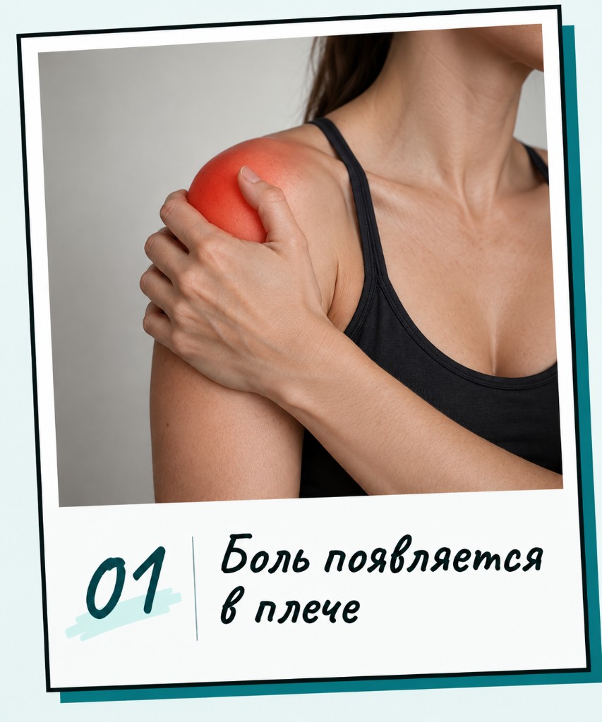 01 Боль появляется в плече