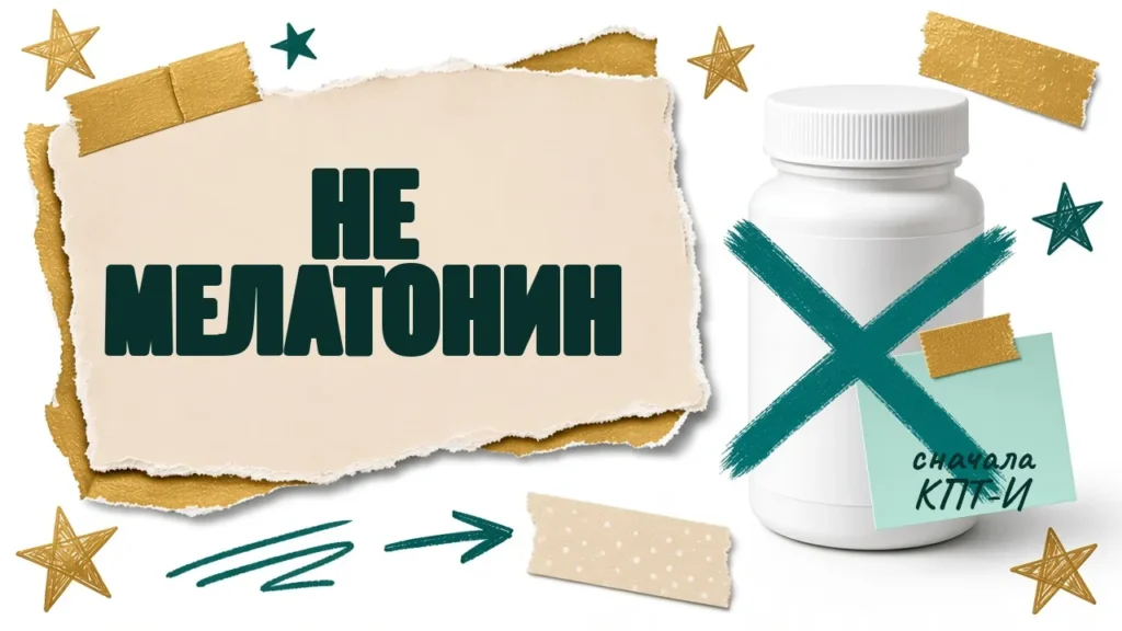 Мелатонин на тумбочке: почему ночь от него не чинится