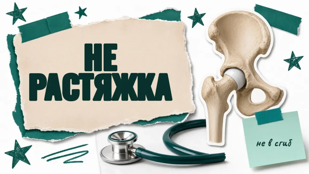 Бедро клинит в приседе: растяжка через боль не лечит