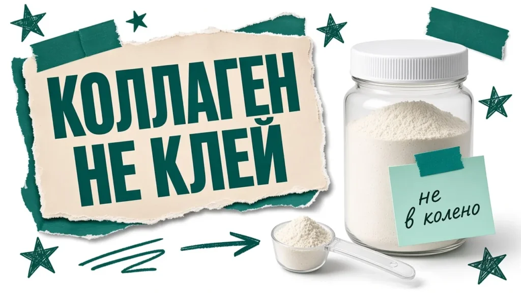 Коллаген из банки: дорогая еда, а не клей для суставов
